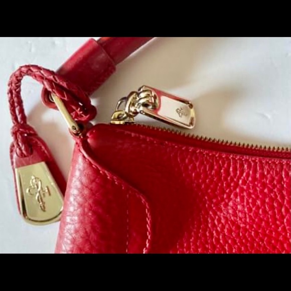 Cole Haan Rounded Hobo Caribbean, Leather, Red - Picture 5 of 16